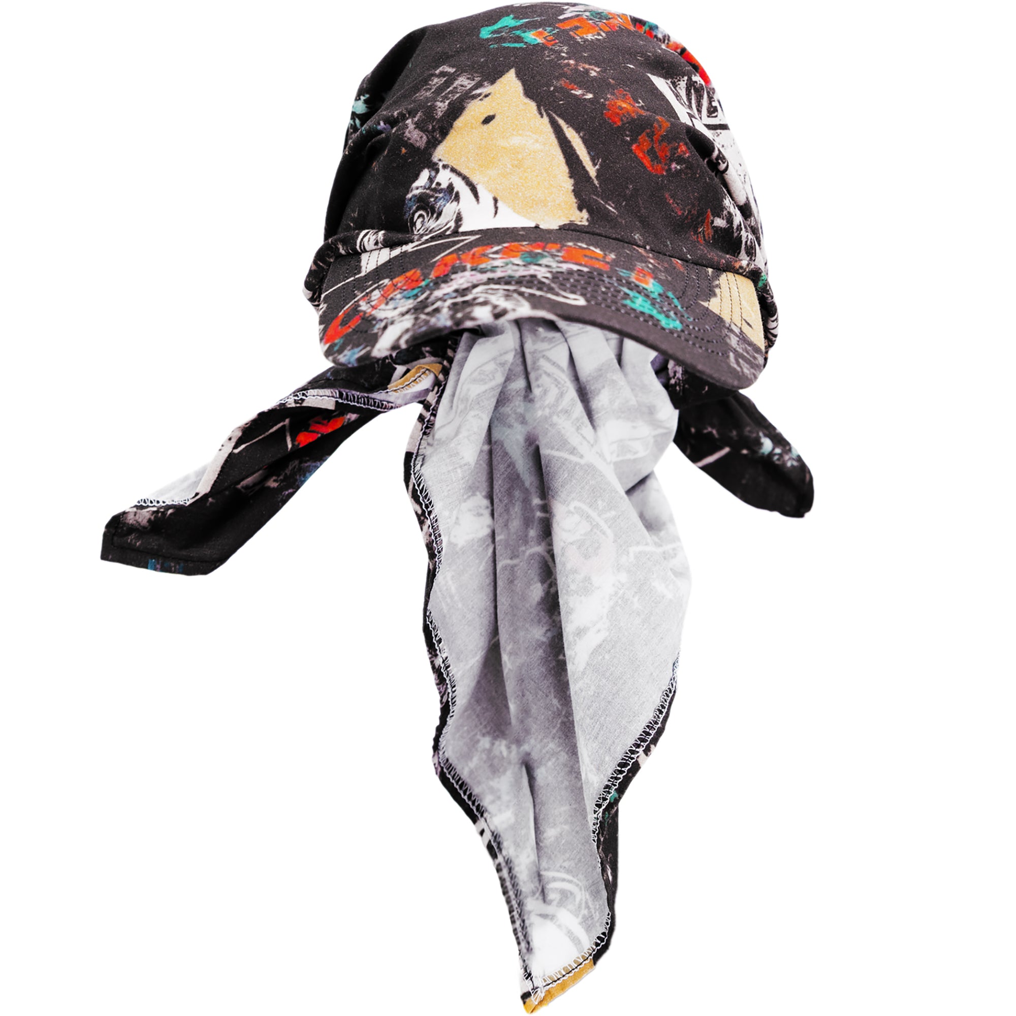 Carpet Company Rag Bandana Hat Black
