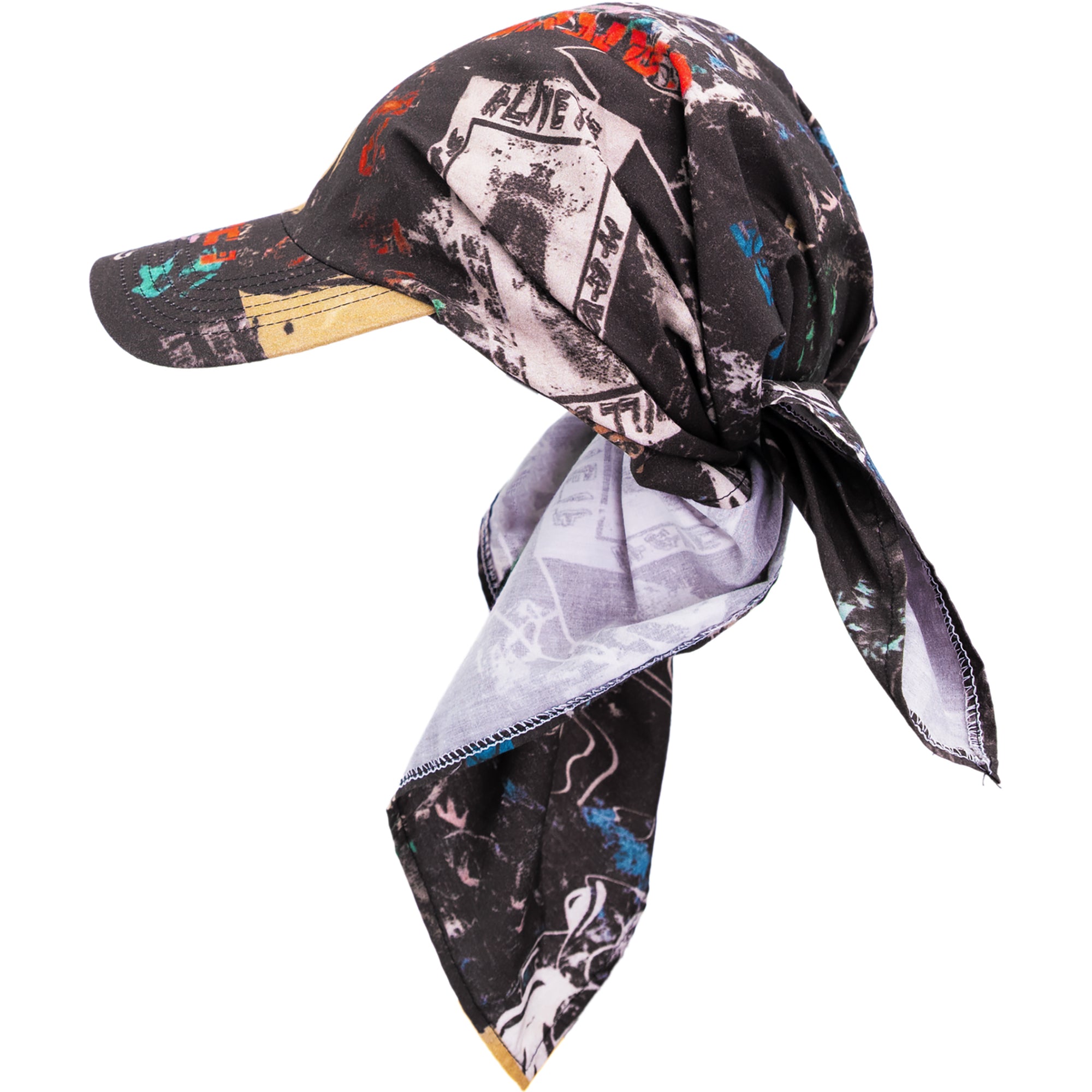 Carpet Company Rag Bandana Hat Black