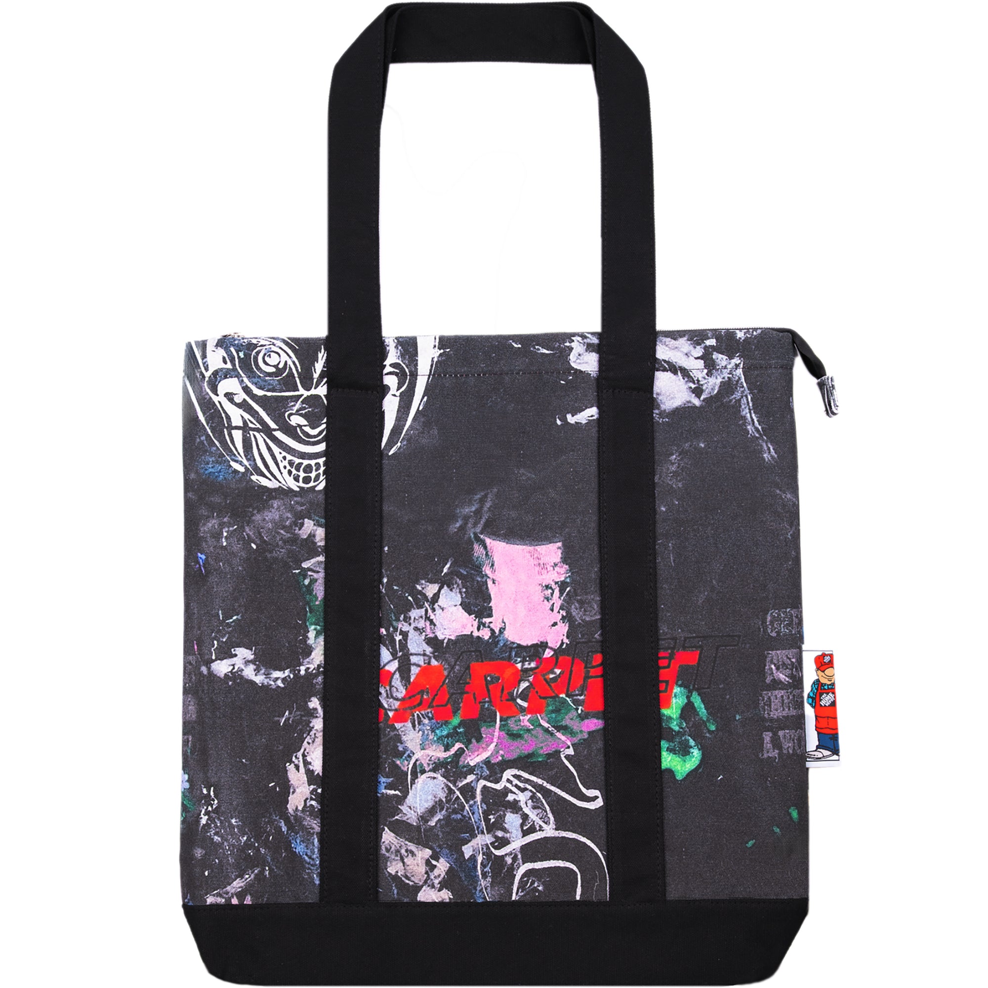 Carpet Company Rag Canvas Tote Black