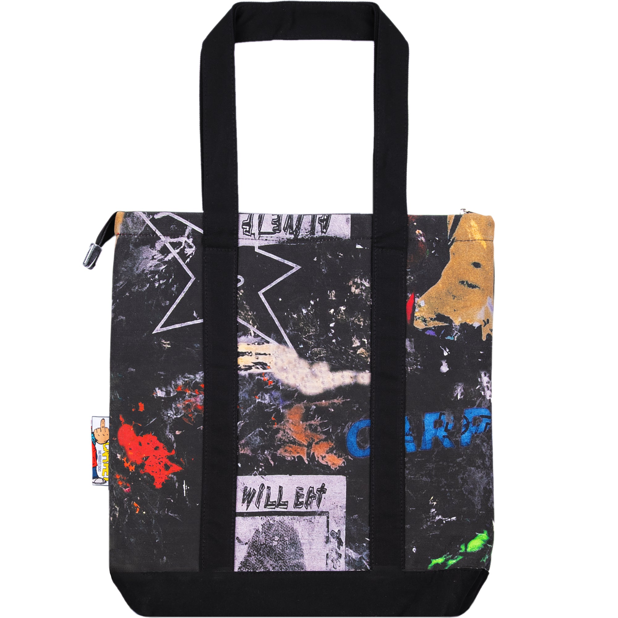 Carpet Company Rag Canvas Tote Black