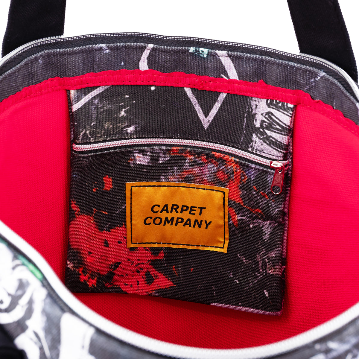 Carpet Company Rag Canvas Tote Black