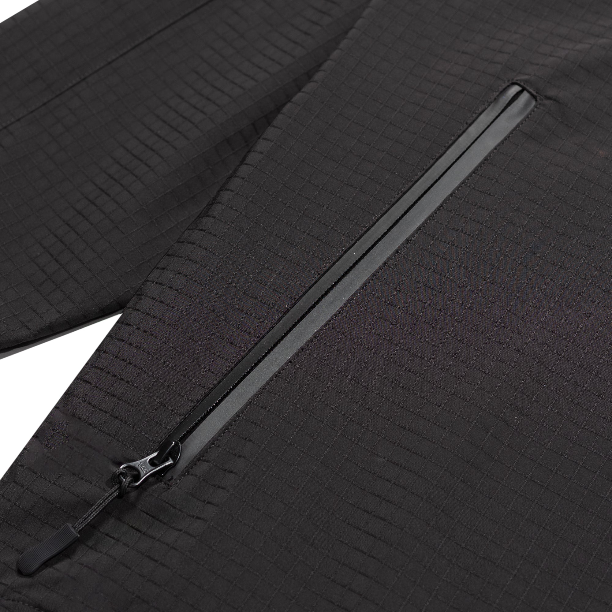 Carpet Company Rain Jacket with Reversible Hood Black