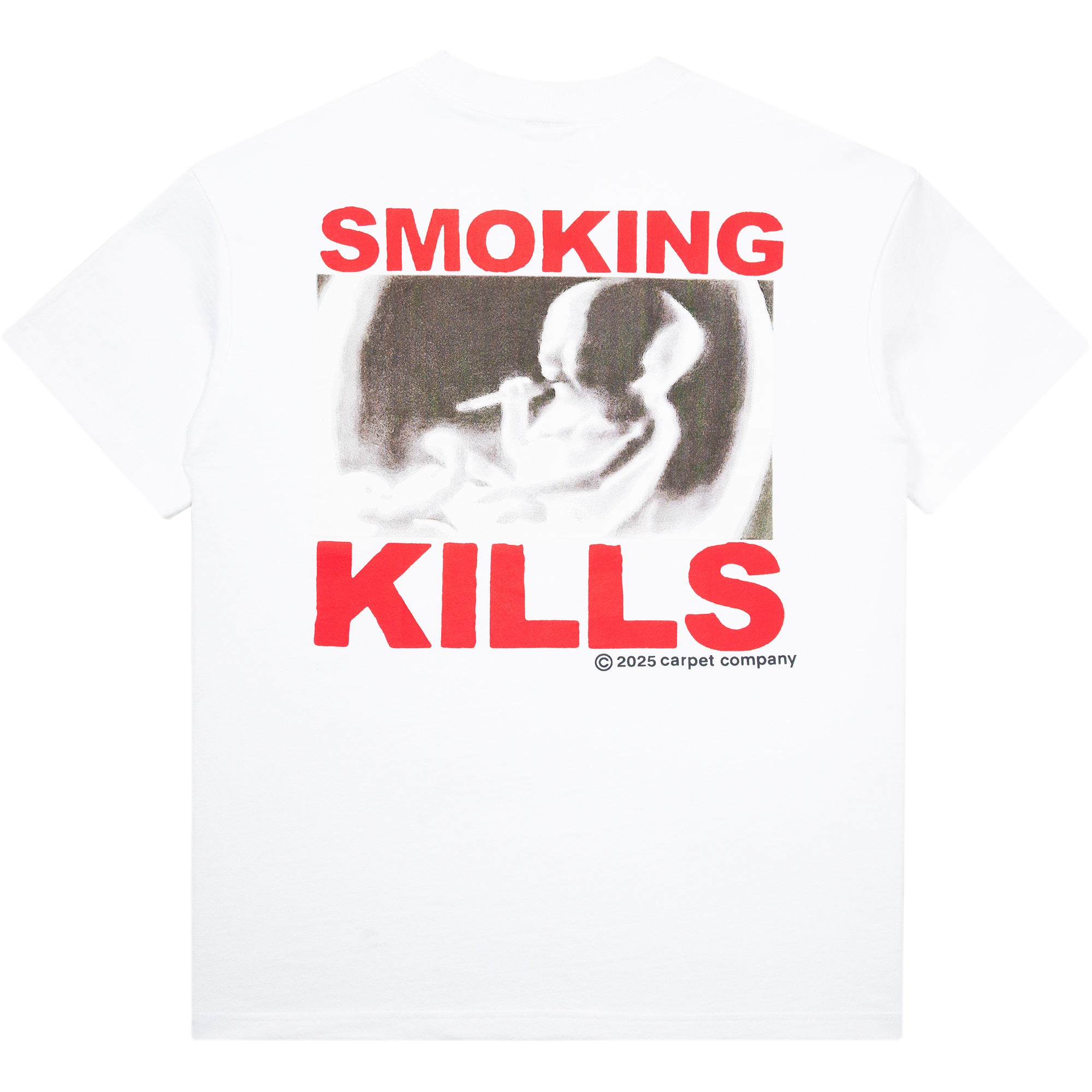 Carpet Company Smoking Kills Tee White