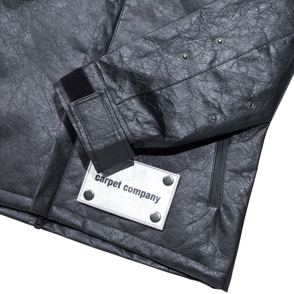 Carpet Company Tyvek Rainjacket Black