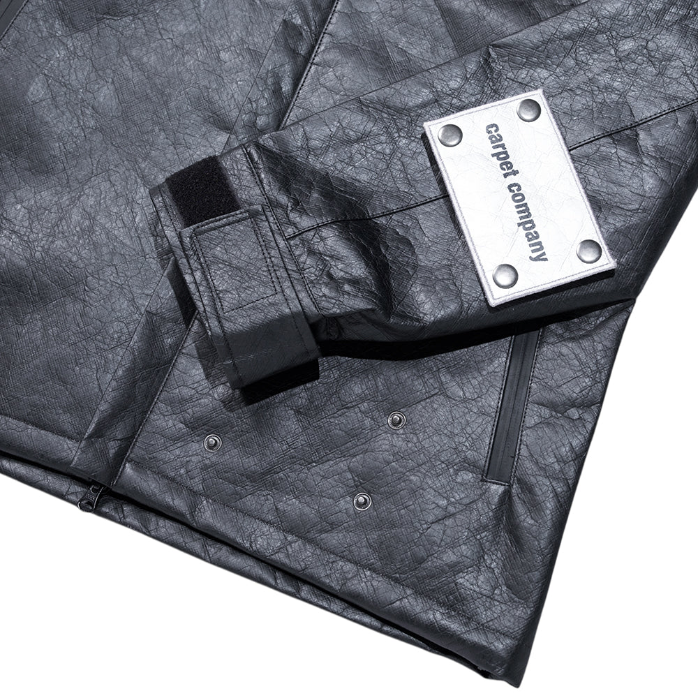 Carpet Company Tyvek Rainjacket Black