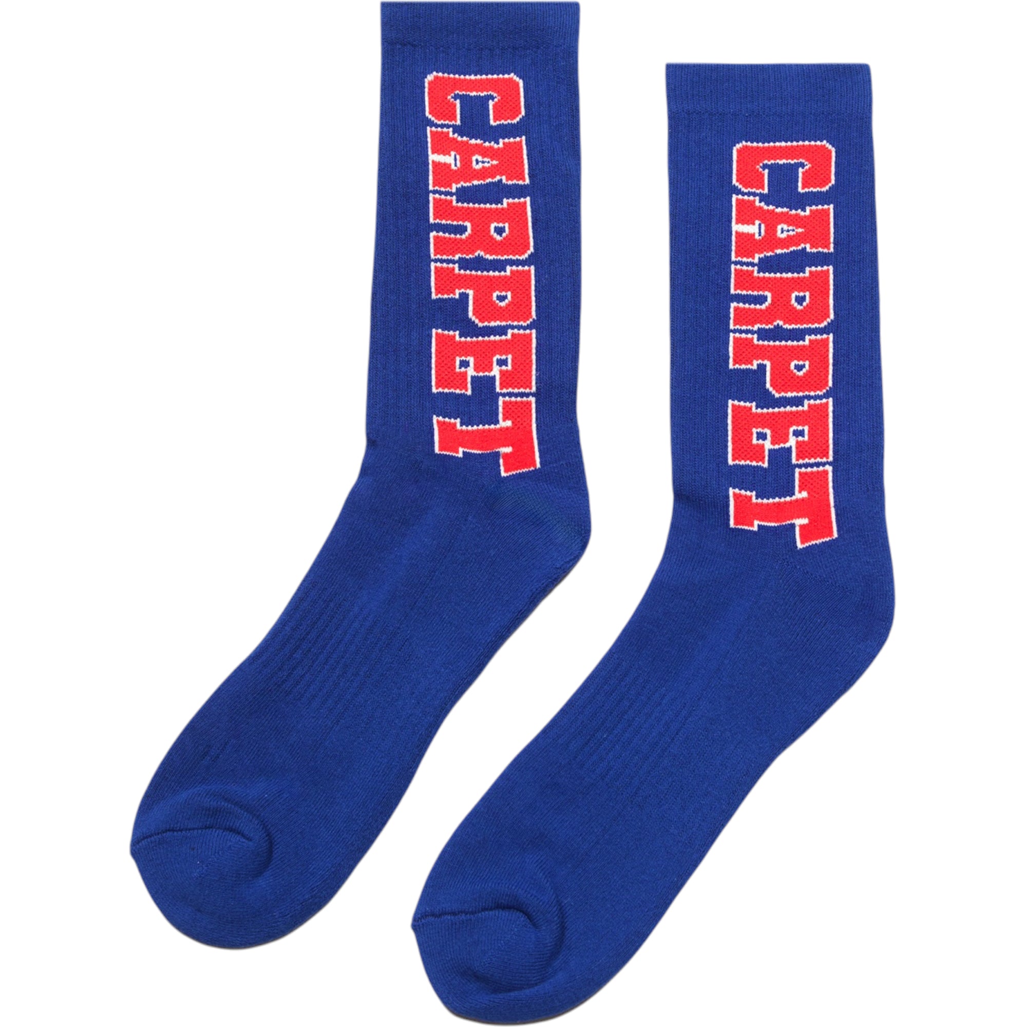 Carpet Company Varsity Socks Blue
