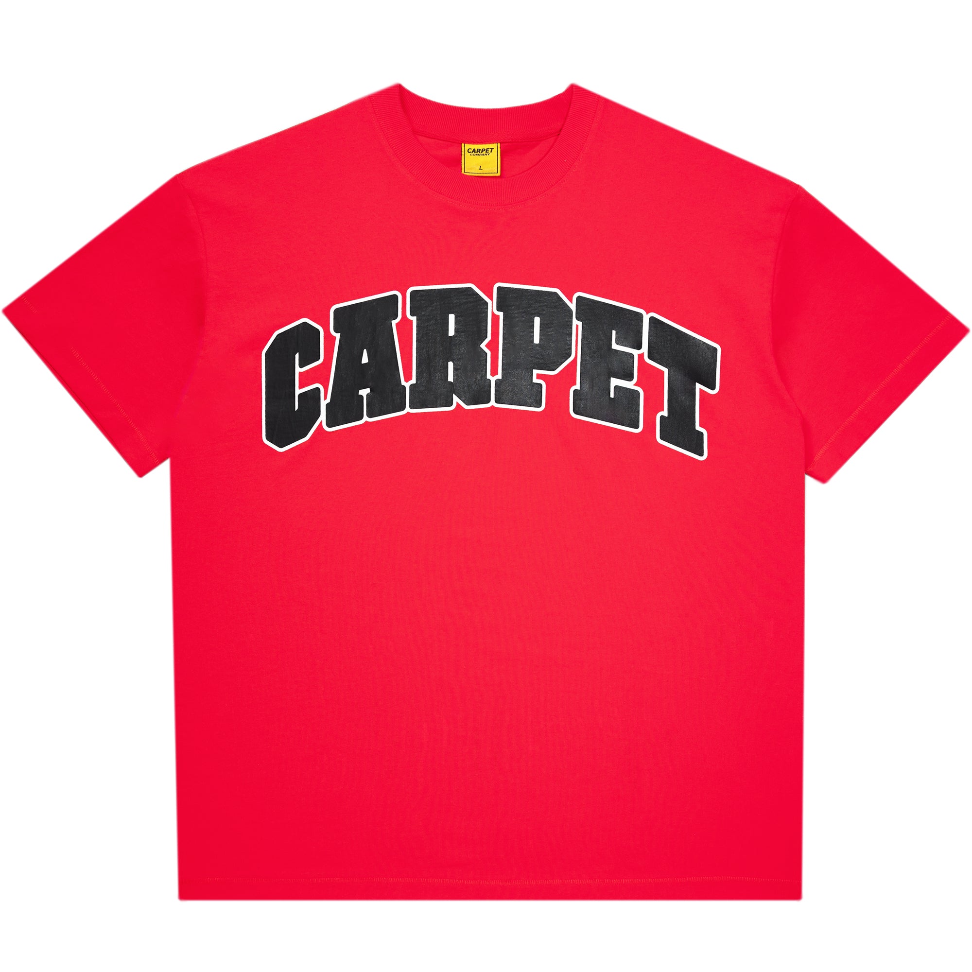 Carpet Company Varsity Tee Red