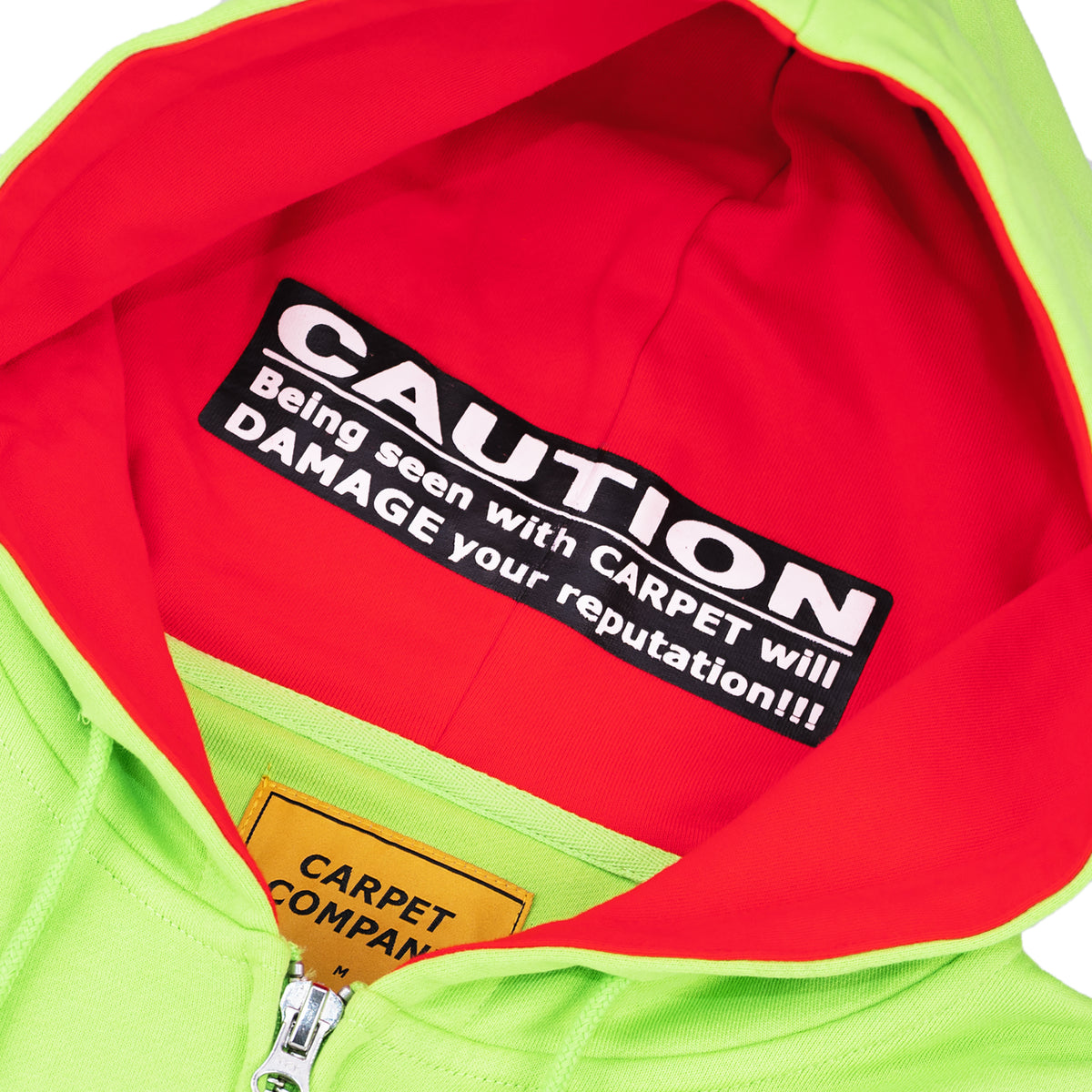 Carpet Company Biohazard Hoodie Green