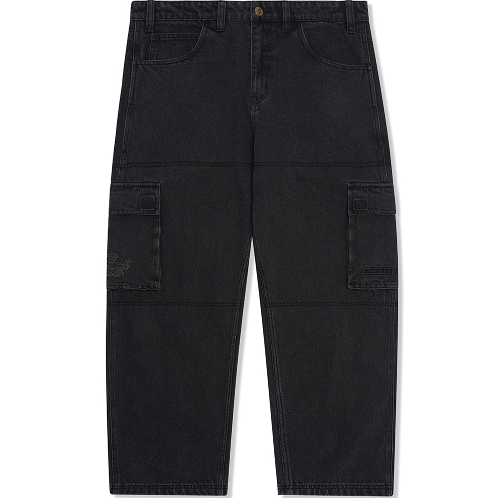 Cash Only Aleka Cargo Jeans Black