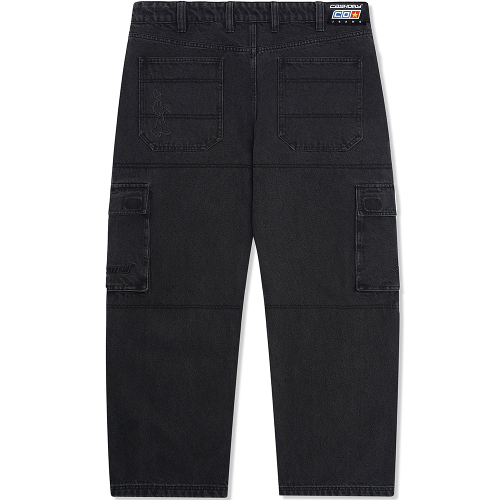 Cash Only Aleka Cargo Jeans Black