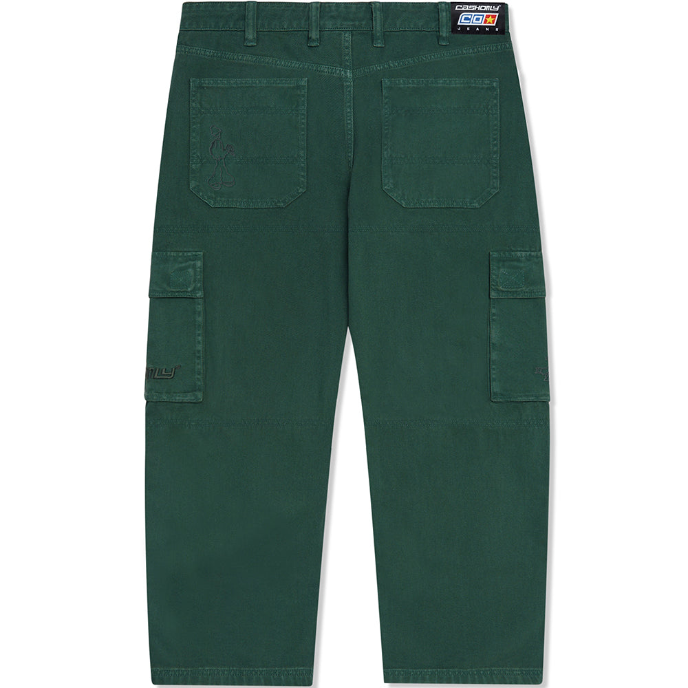 Cash Only Aleka Cargo Jeans Green