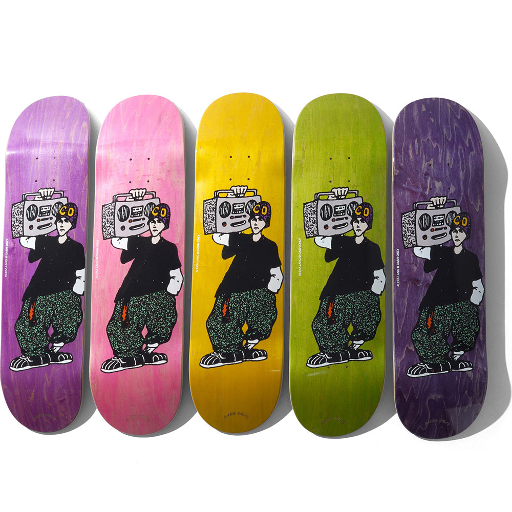 Cash Only Aleka Lang Skateboard Deck 8.25"