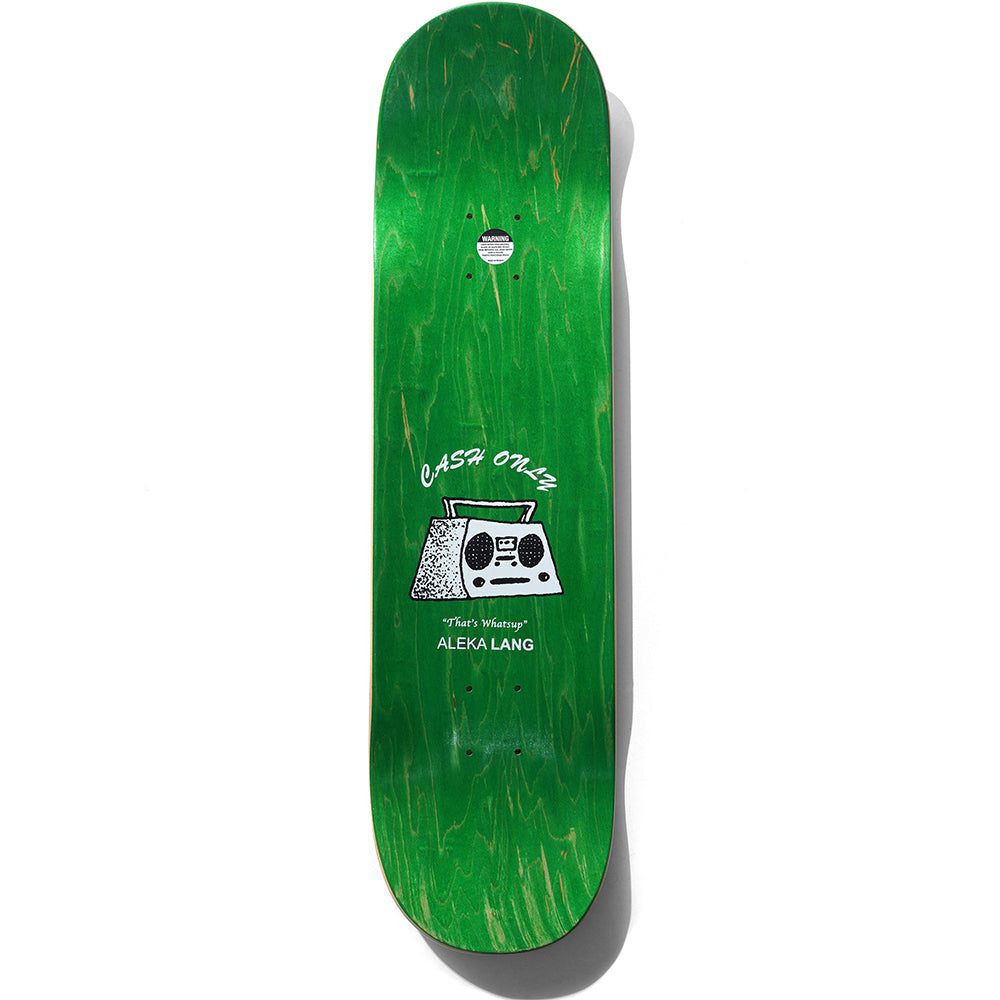 Cash Only Aleka Lang Skateboard Deck 8.25"