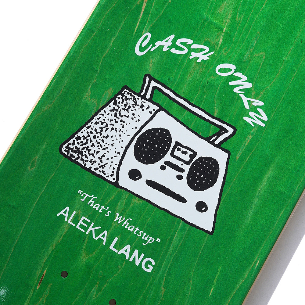 Cash Only Aleka Lang Skateboard Deck 8.25"
