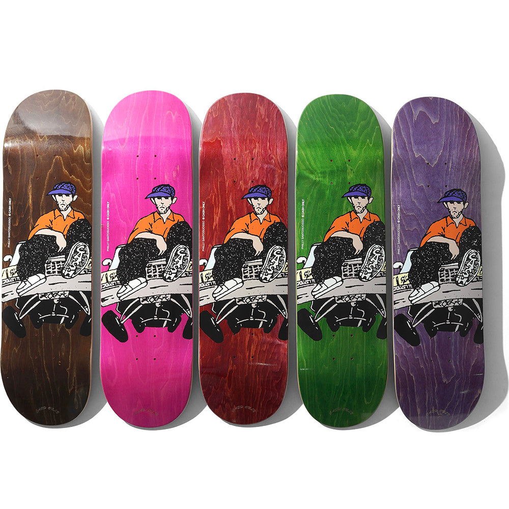 Cash Only Philly Santosuosso Skateboard Deck 8.5"