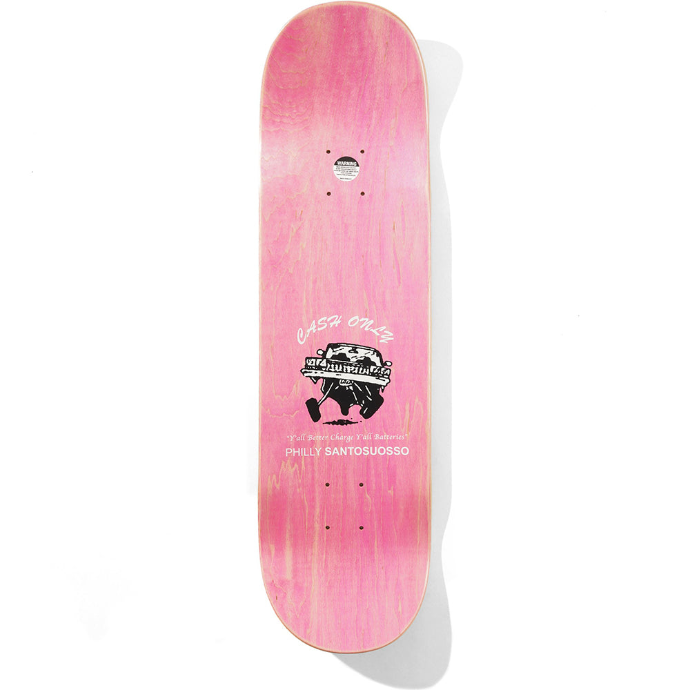 Cash Only Philly Santosuosso Skateboard Deck 8.5"