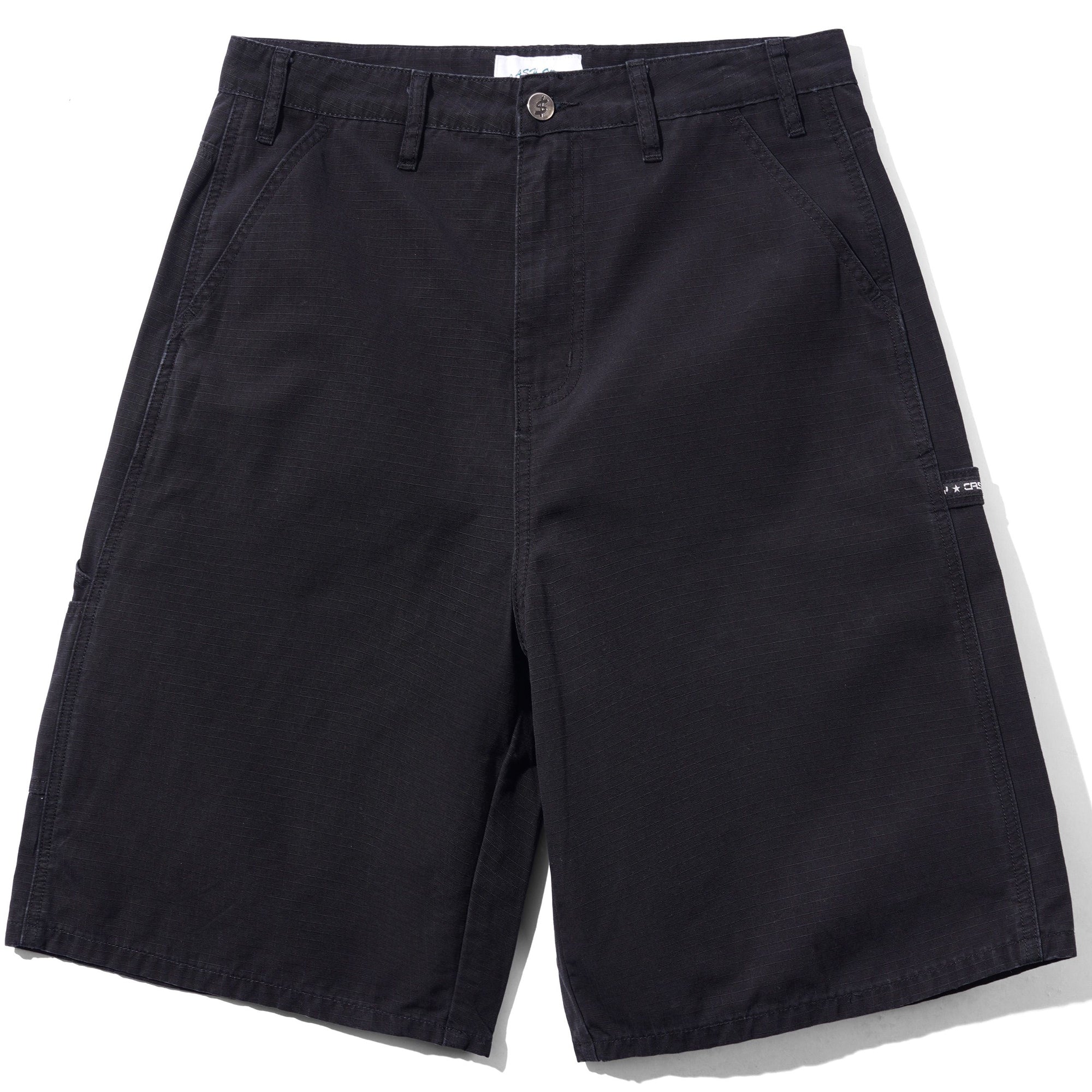 Cash Only Ripstop Carpenter Shorts Washed Black