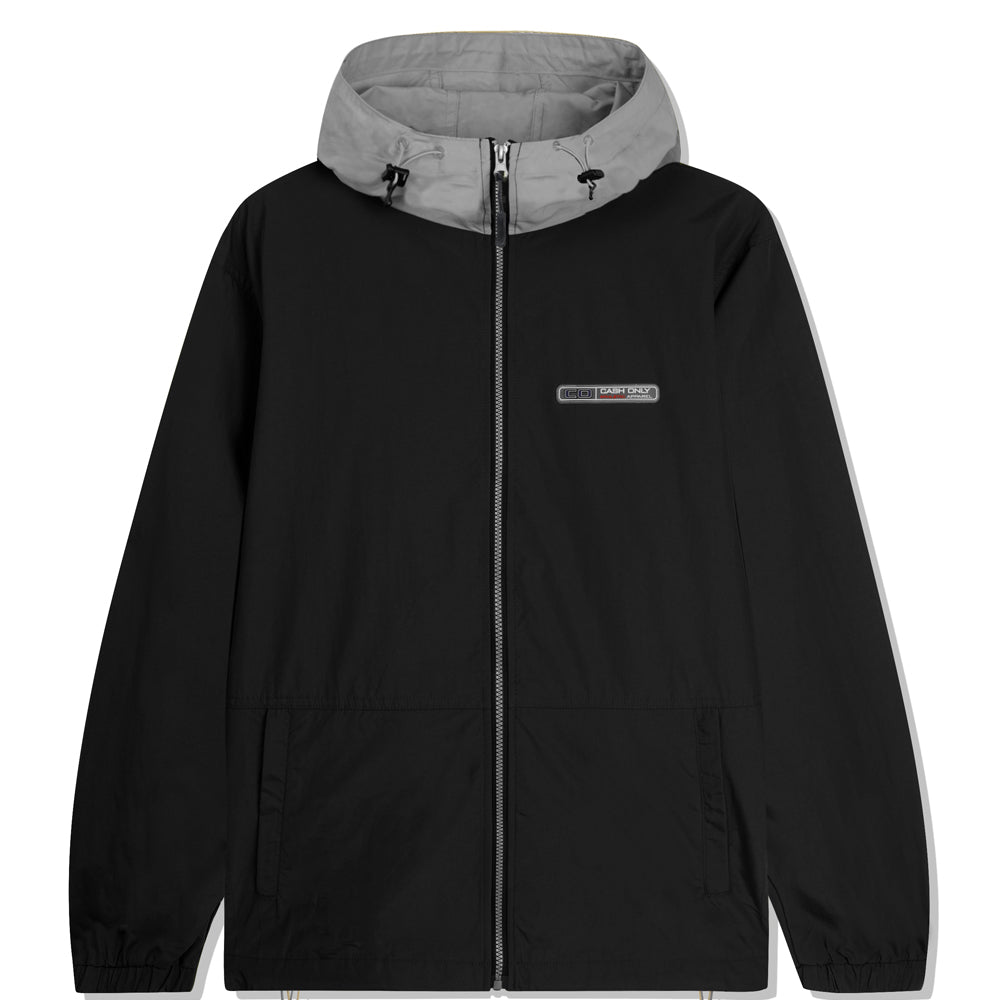 Cash Only Transit Nylon Jacket Black/Grey