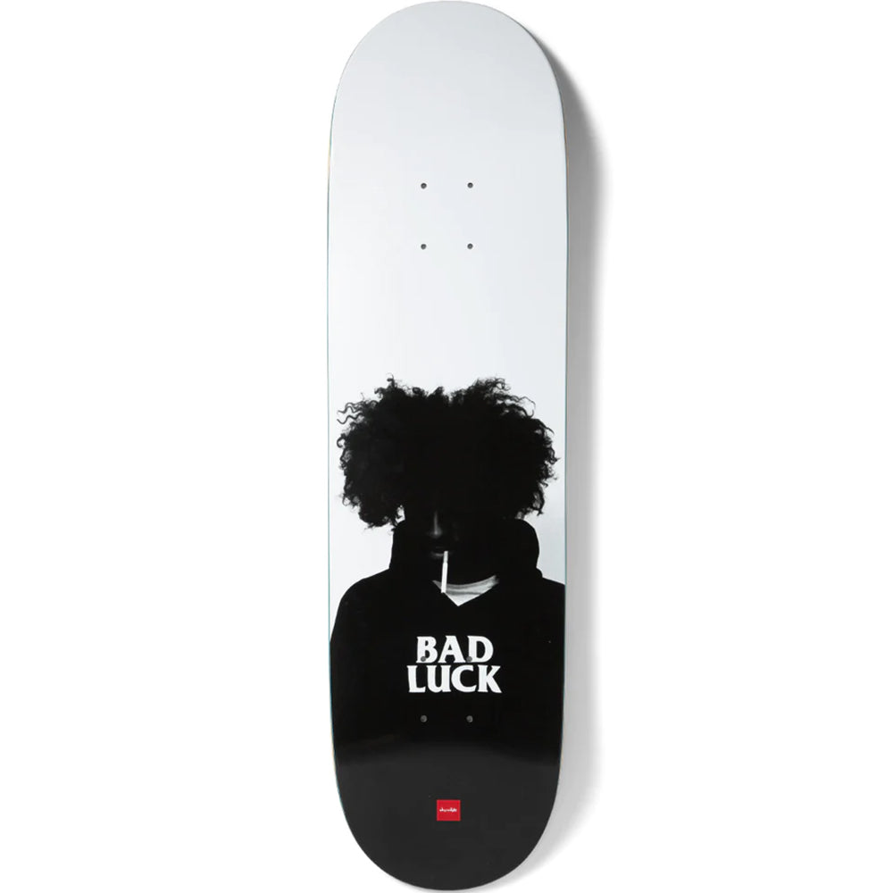 Chocolate Carlisle Aikens Bad Luck Skateboard Deck 8.5"