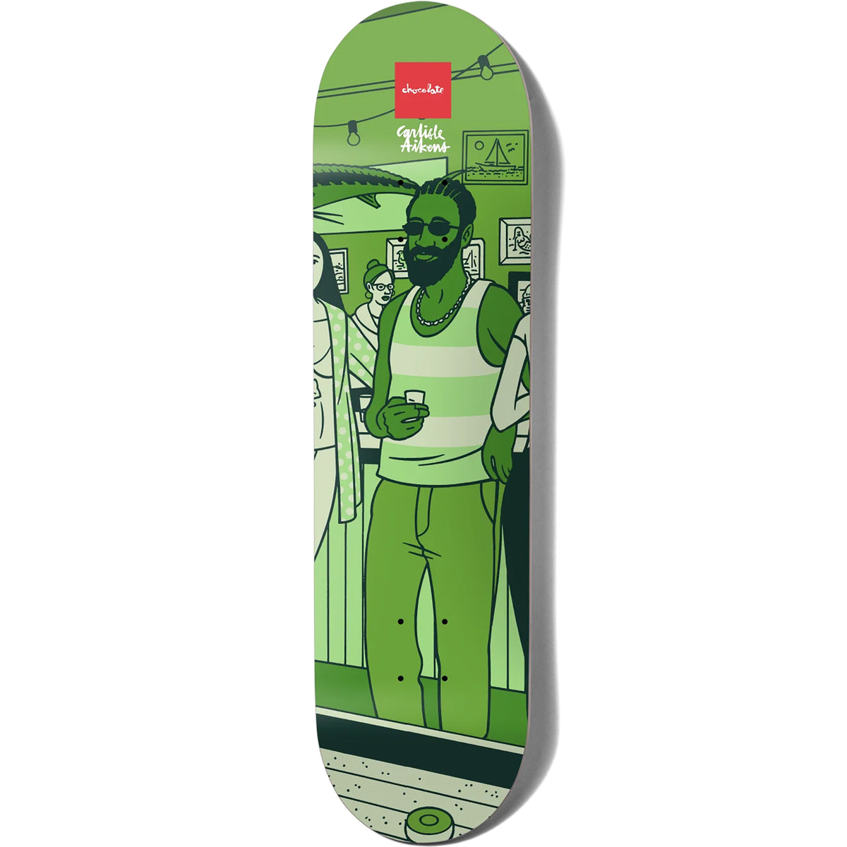 Chocolate Carlisle Aikens Bar Series III Skateboard Deck 8.5"