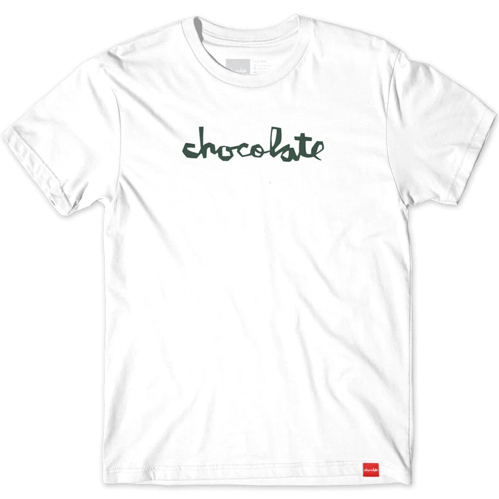 Chocolate Chunk Tee White/Green