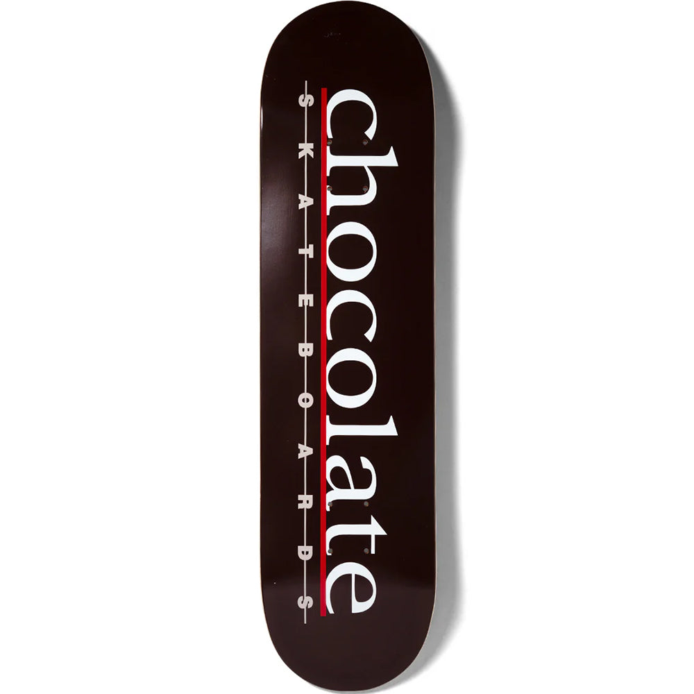 Chocolate James Capps Bar Logo Skateboard Deck 8.5"