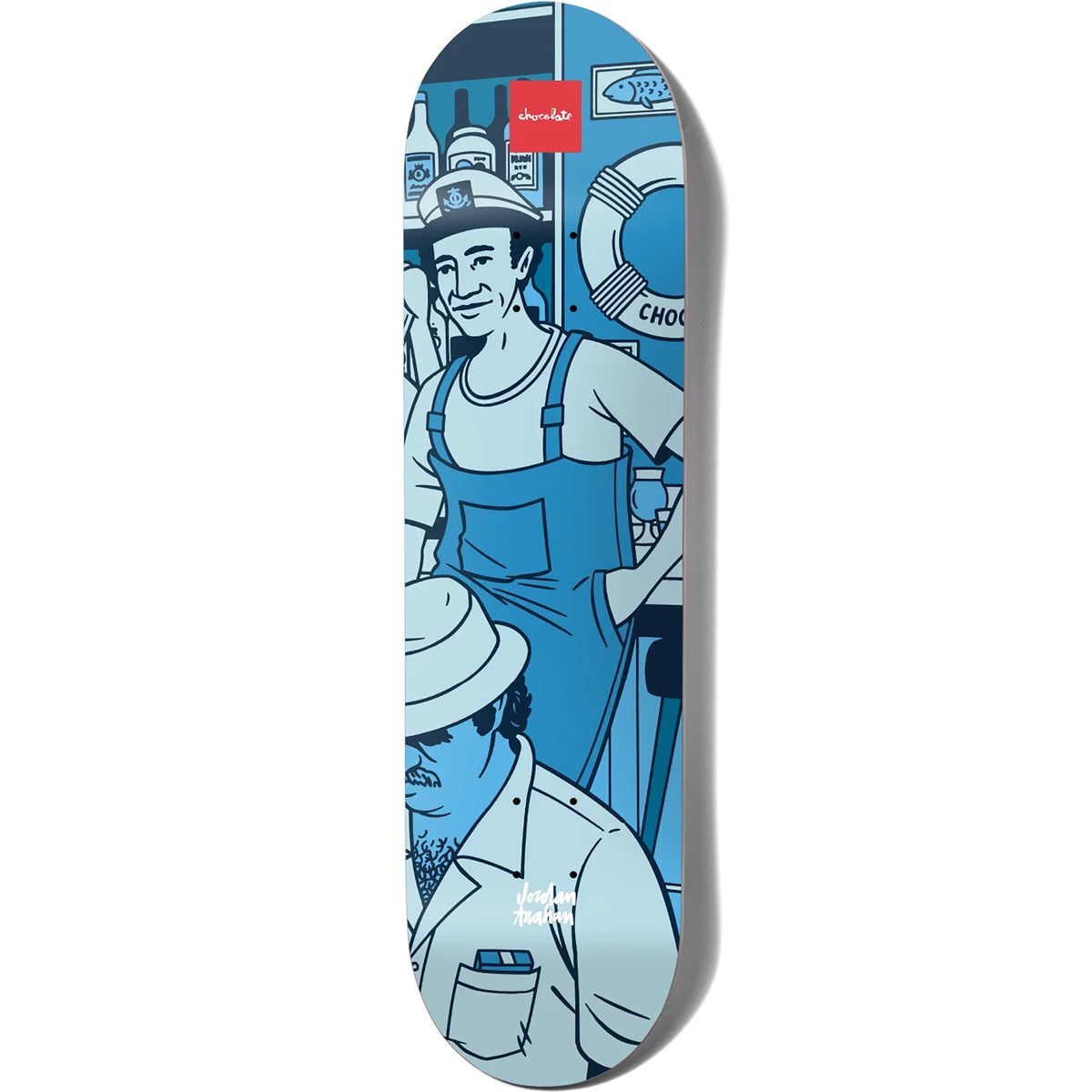 Chocolate Jordan Trahan Bar Series III Skateboard Deck 8.25"