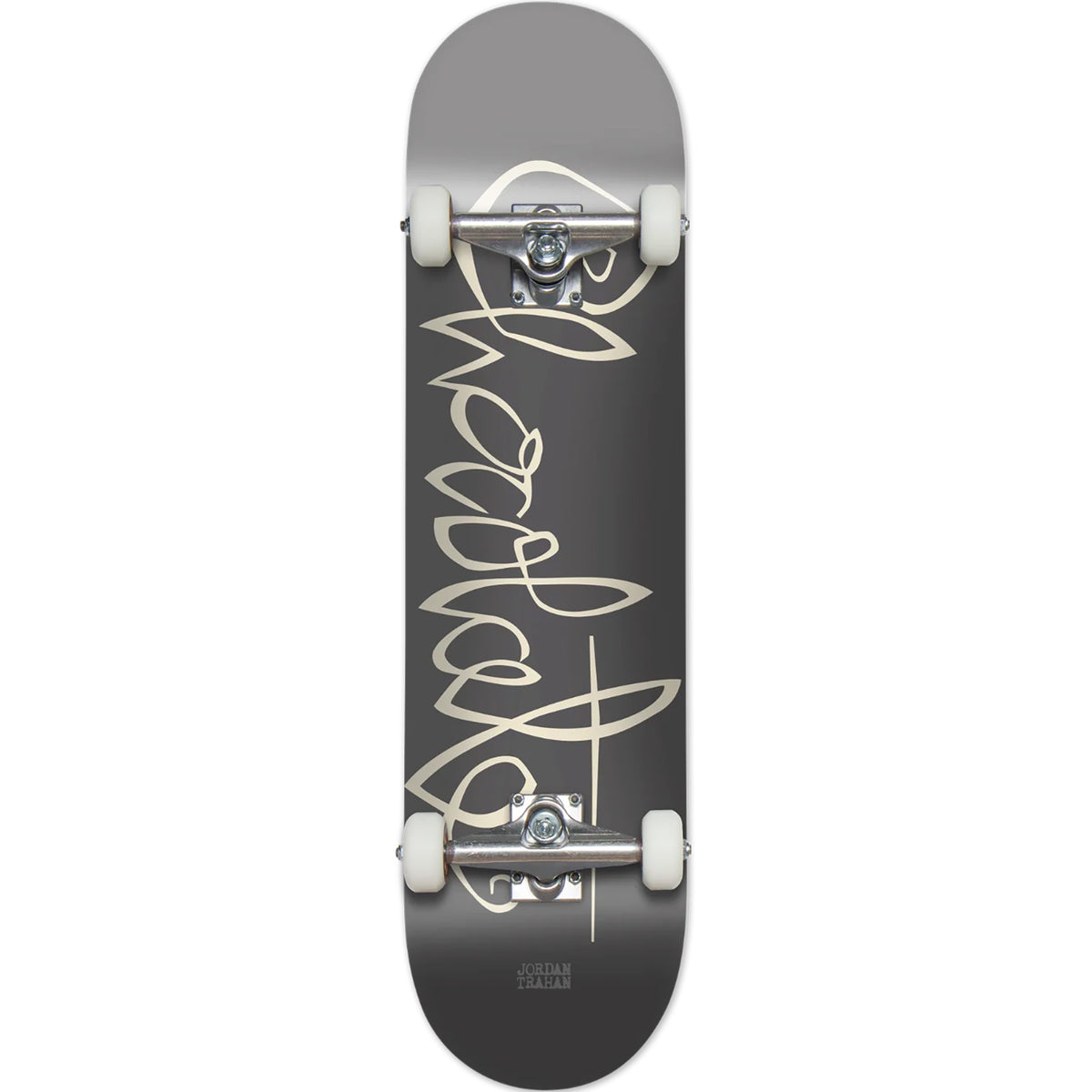 Chocolate Jordan Trahan OG Script Complete Skateboard 8"