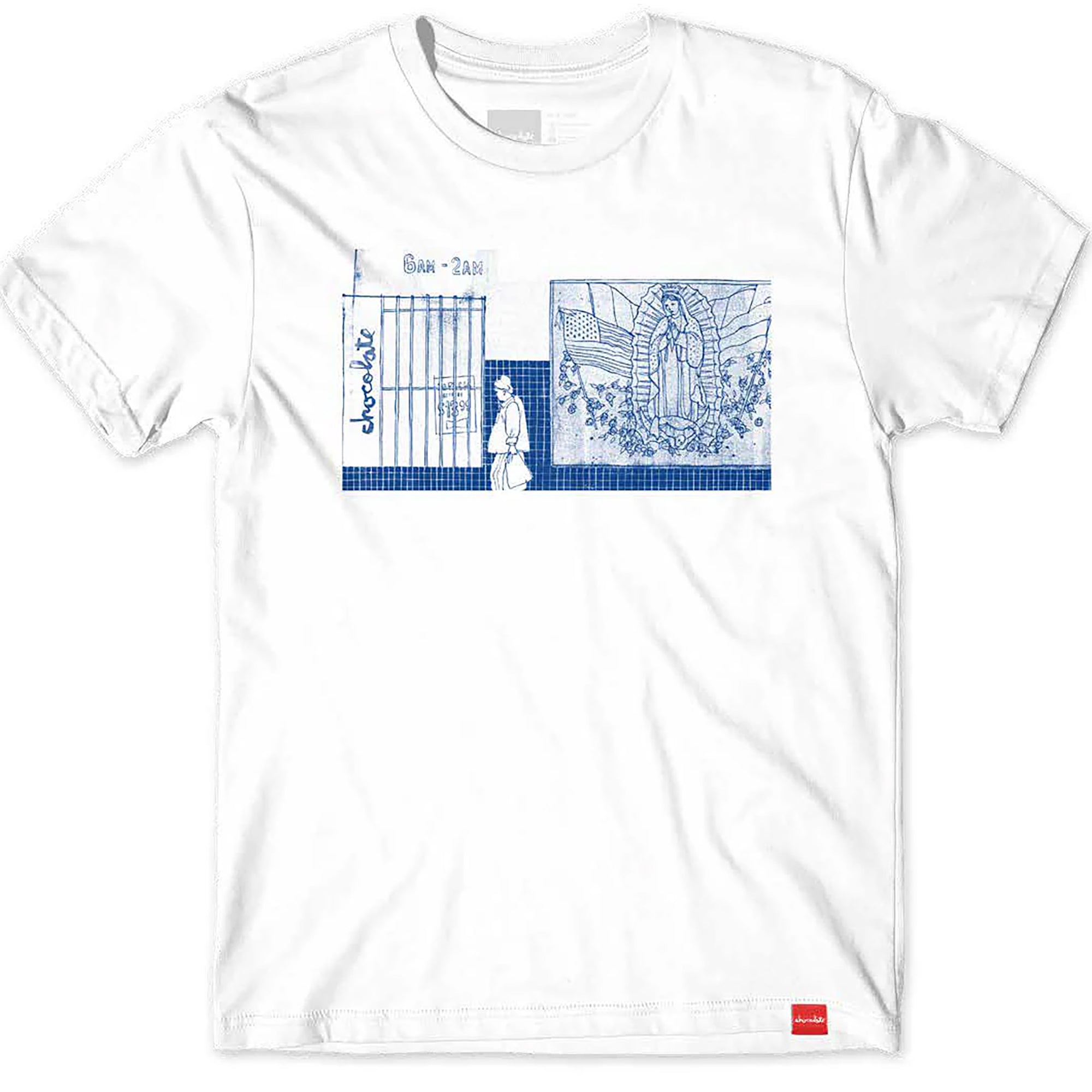 Chocolate Unearthed Tee White