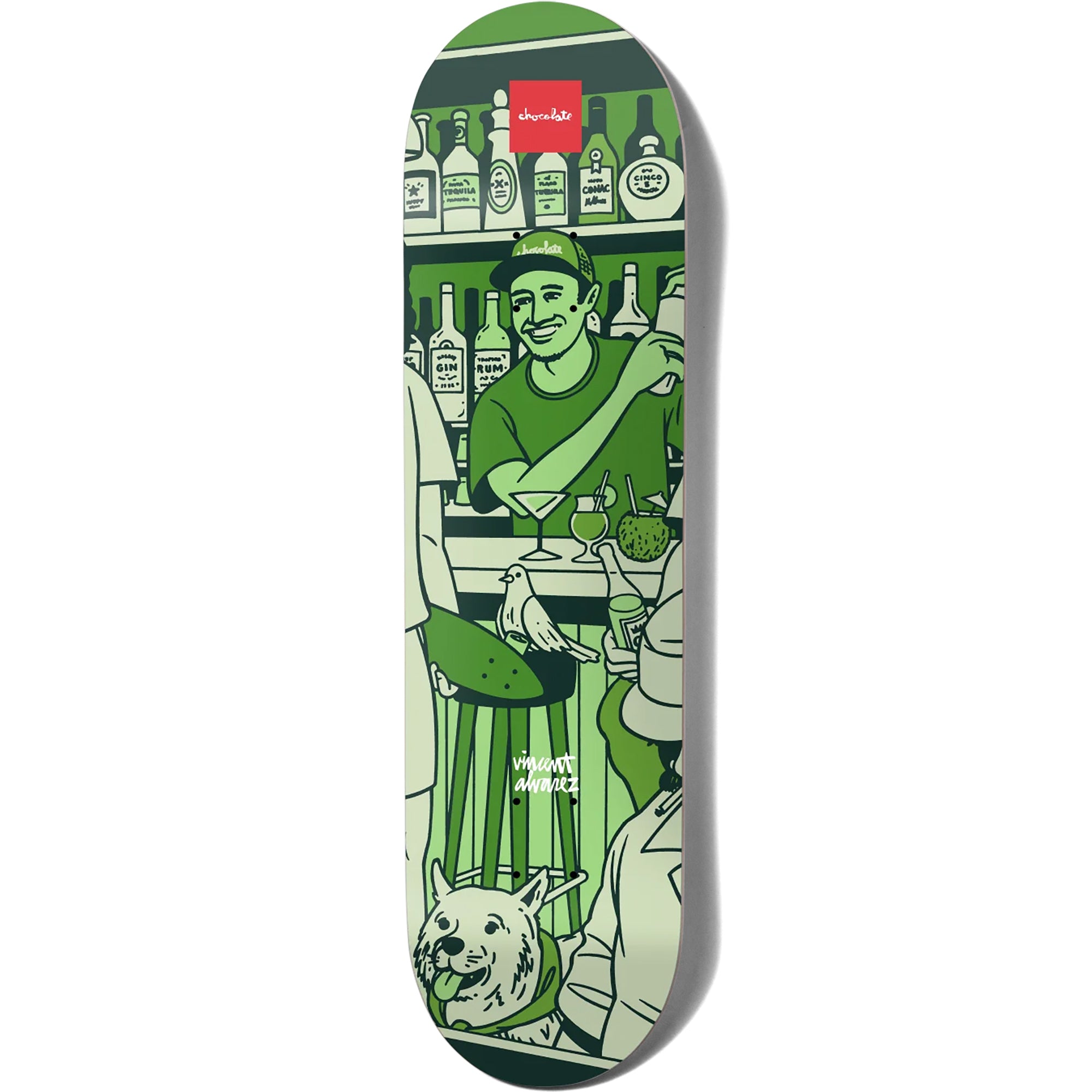 Chocolate Vincent Alvarez Bar Series III Skateboard Deck 8.25