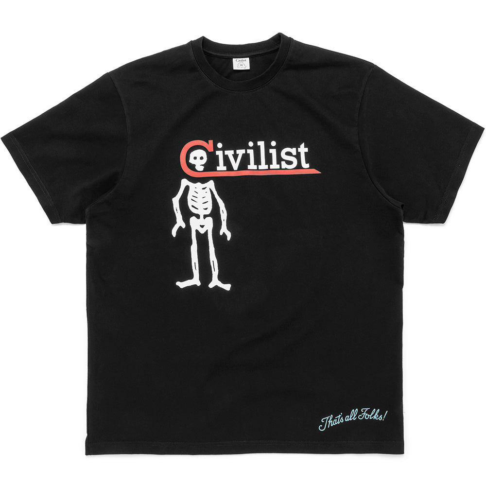 Civilist News Tee Black