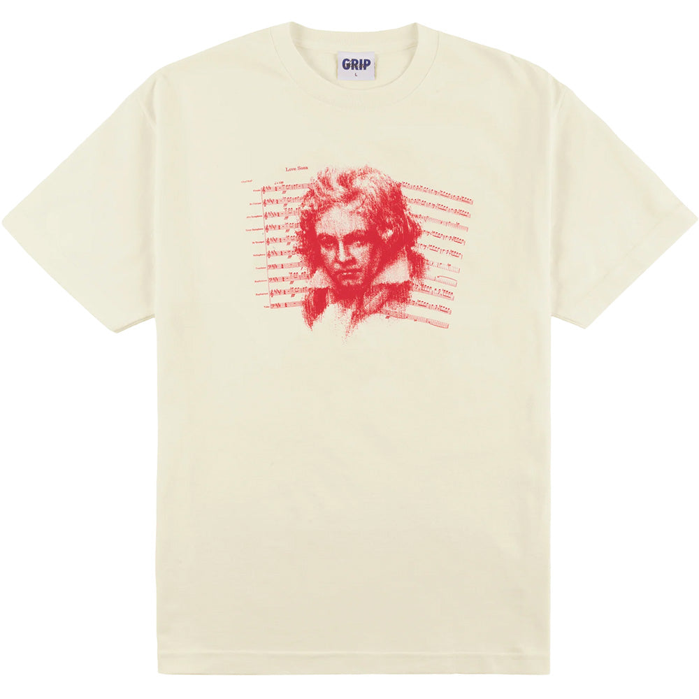 Classic Grip Beatoven T Shirt Cream