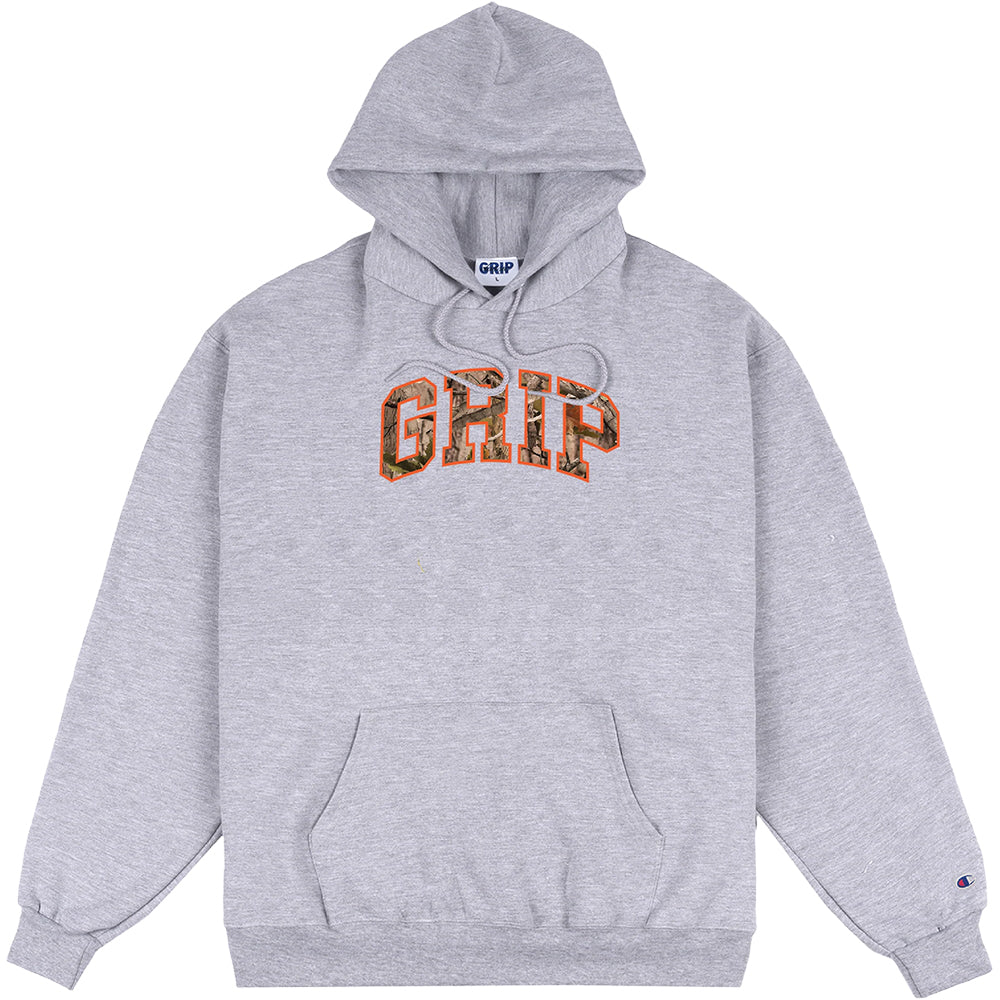 Classic Grip Real Tree Hoody Heather Grey