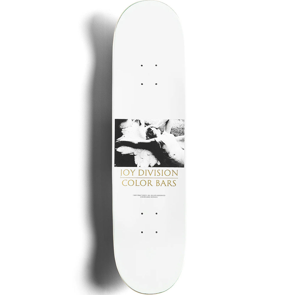 Color Bars x Joy Division Love Will Tear Us Apart Skateboard Deck 8.25"