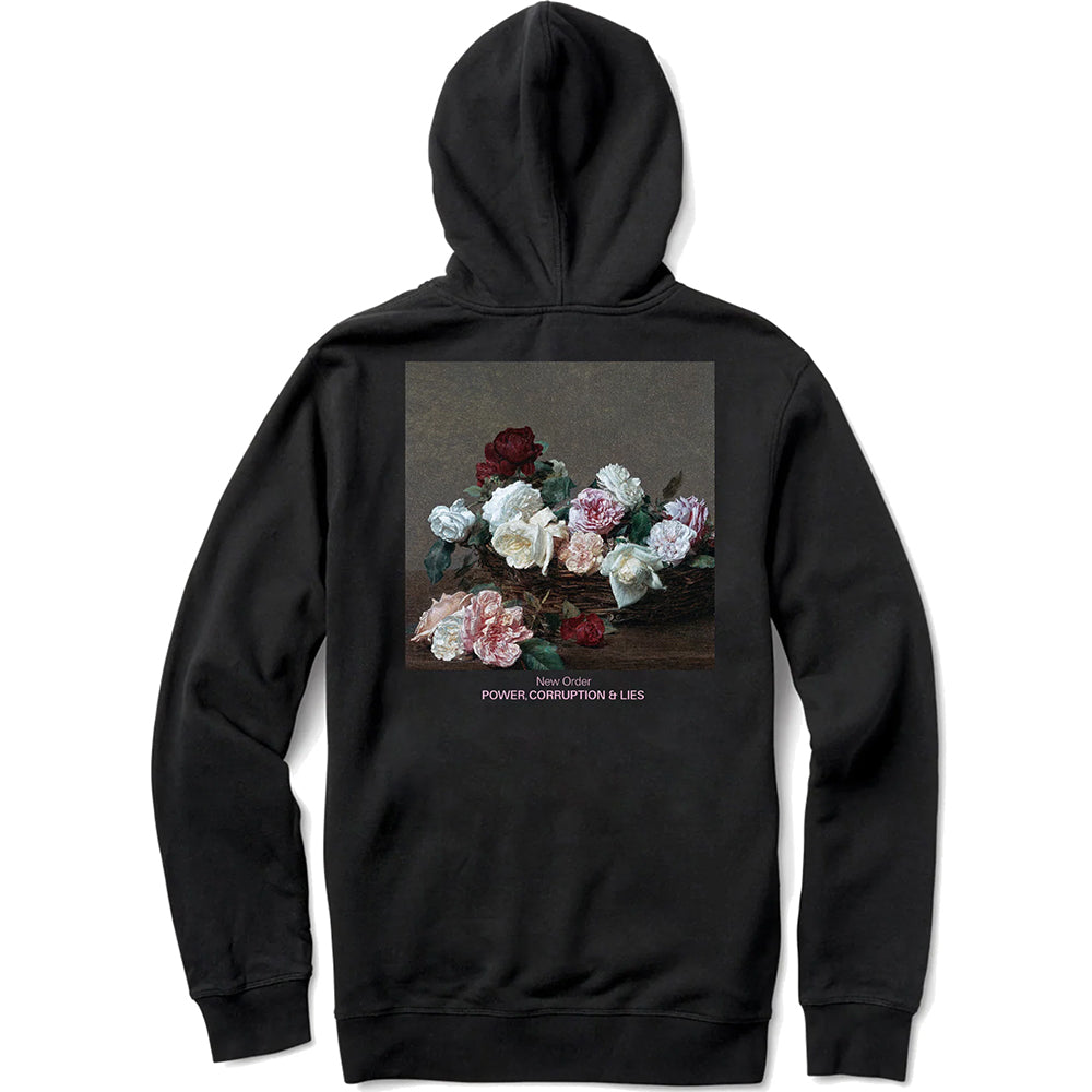 Color Bars x New Order Power, Corruption & Lies Hoodie Black