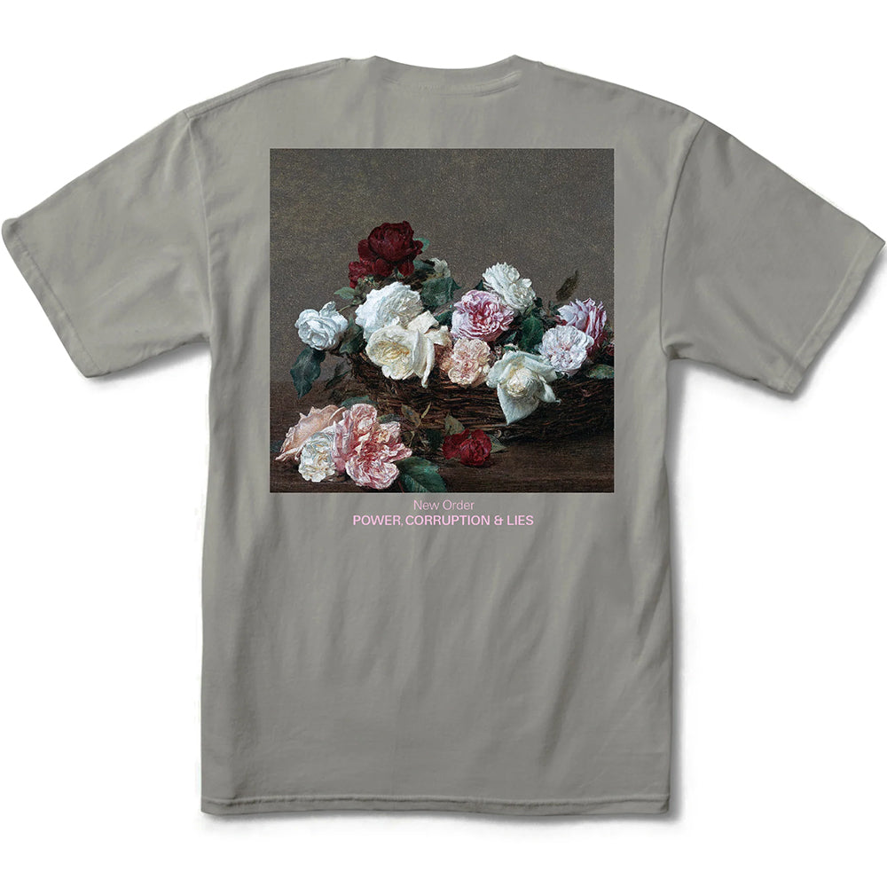 Color Bars x New Order Power, Corruption & Lies Premium Tee Khaki