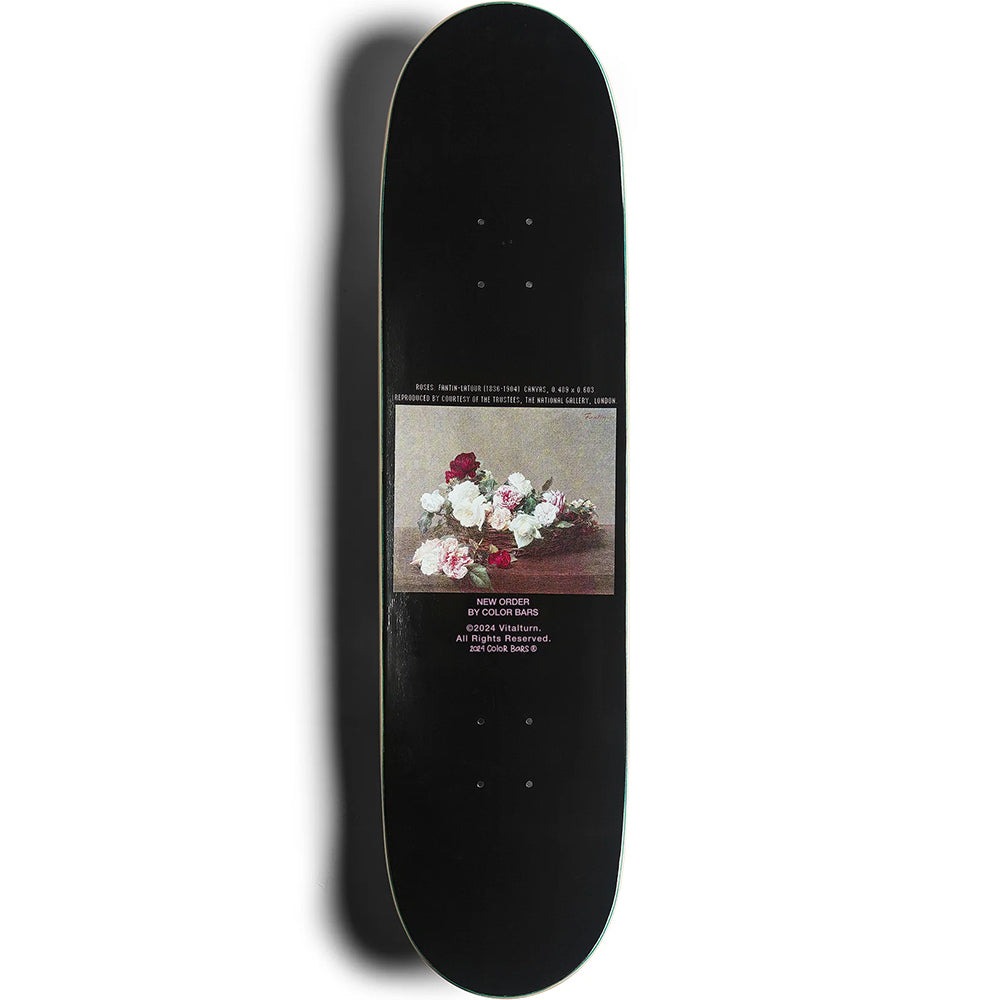 Color Bars x New Order Power, Corruption & Lies Skateboard Skateboard Decks Set 8.25"