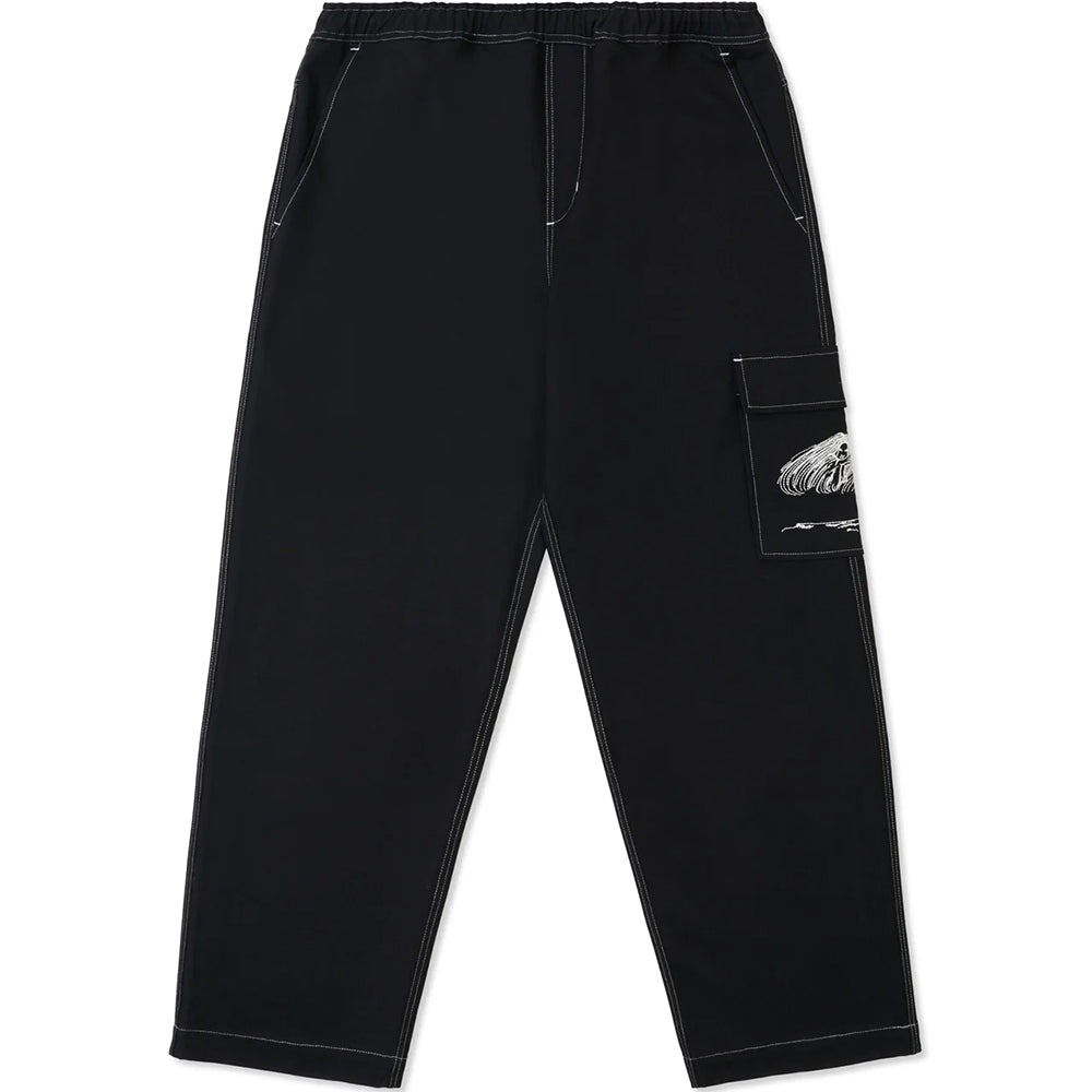 Come Sundown Twist Pants Black