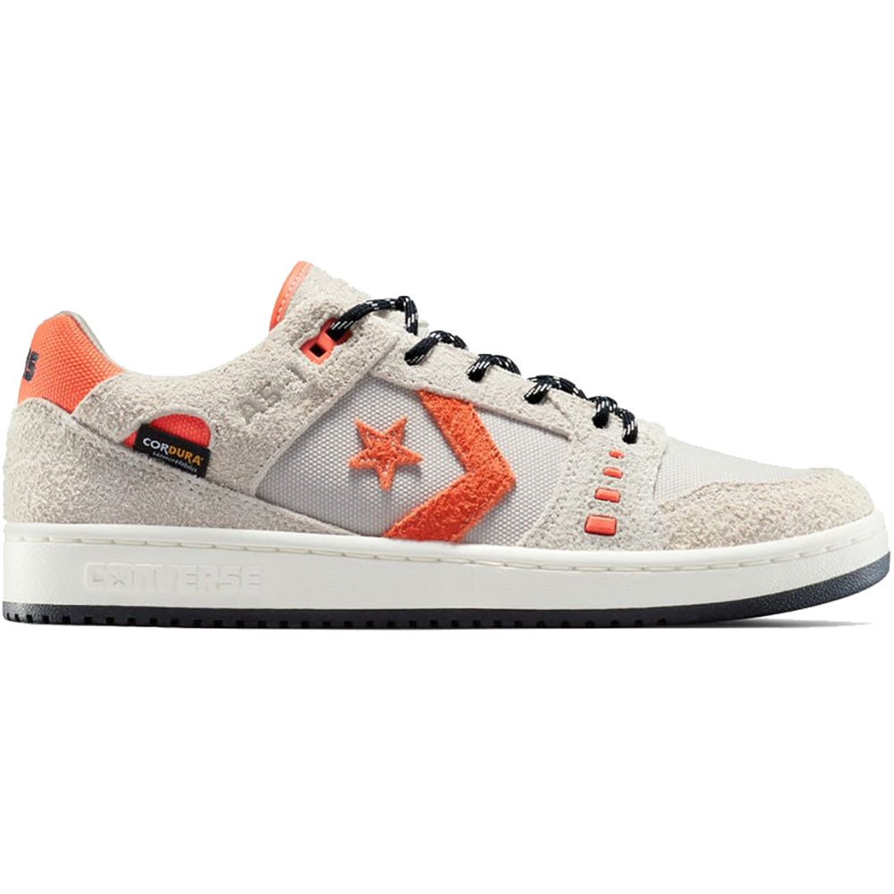 Converse CONS AS-1 Pro Suede & Cordura Shoes Papyrus/Black/Vermillion Red