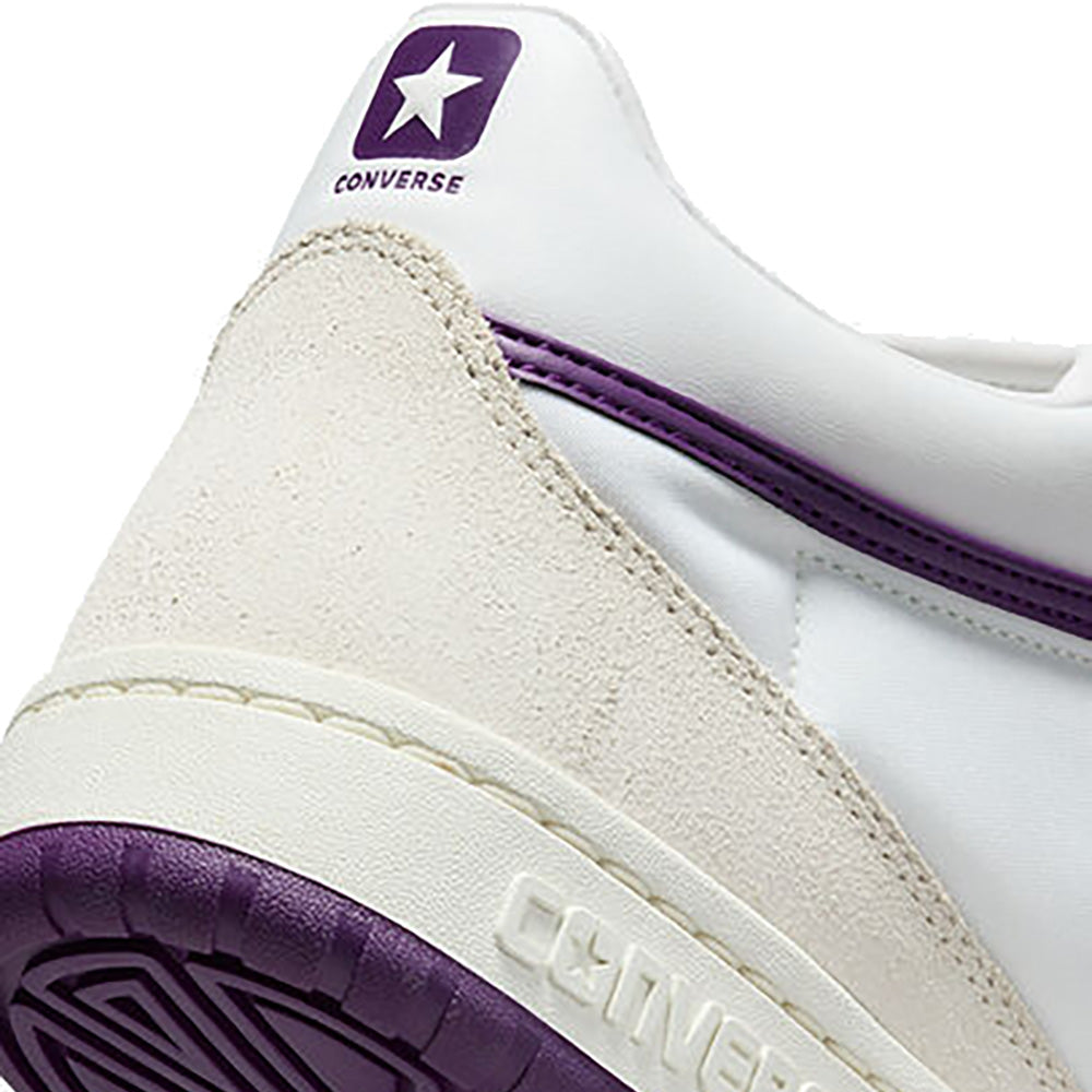 Converse CONS Fastbreak Pro Mid Shoes White/Vaporous Gray/Purple