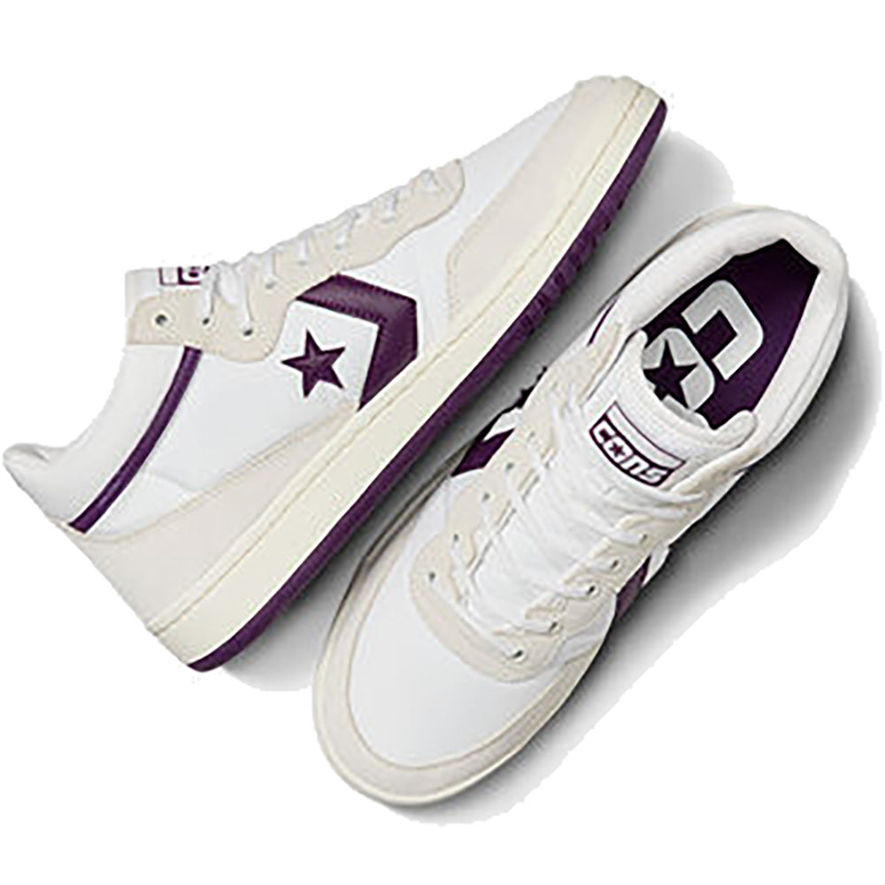 Converse CONS Fastbreak Pro Mid Shoes White/Vaporous Gray/Purple