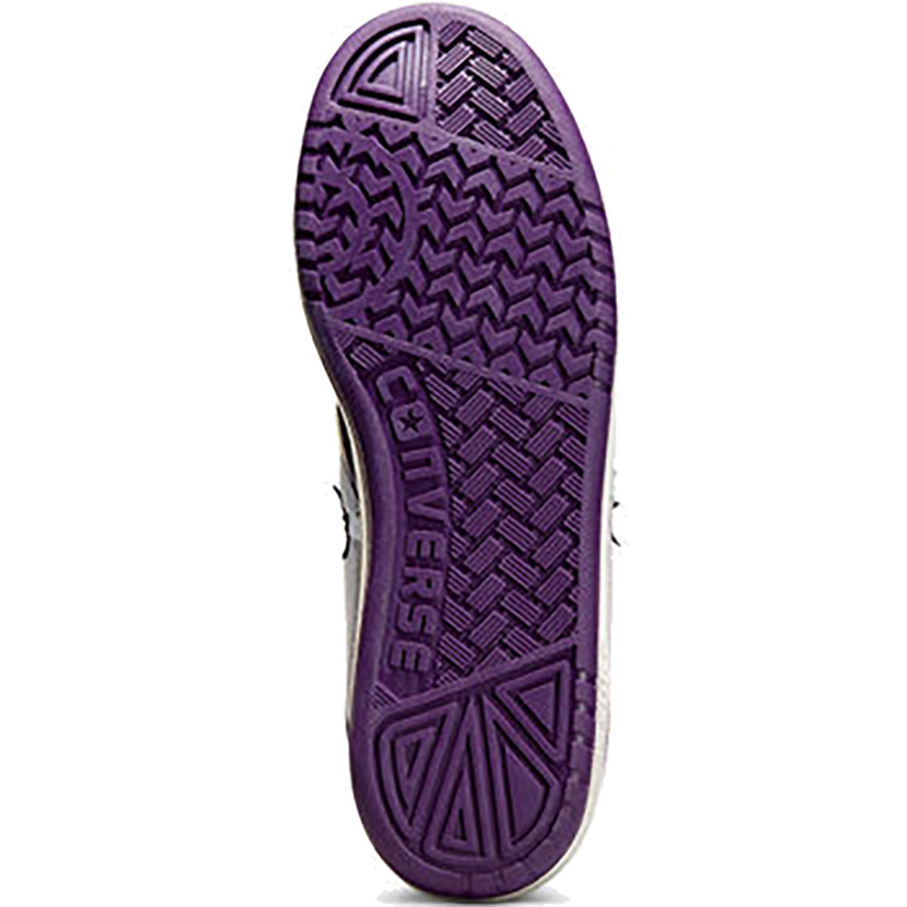 Converse CONS Fastbreak Pro Mid Shoes White/Vaporous Gray/Purple