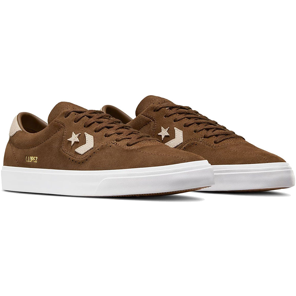 Converse CONS Louie Lopez Pro Ox Shoes Chestnut Brown/Natural Ivory/White