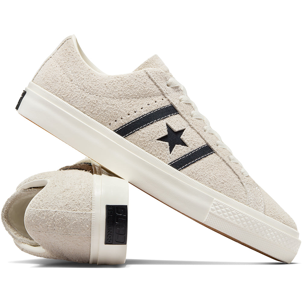 Converse CONS One Star Academy Pro Ox Shoes Egret/Black/Egret