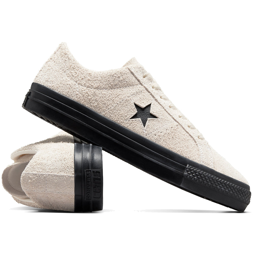 Converse CONS One Star Ox Shoes Egret/Egret/Black