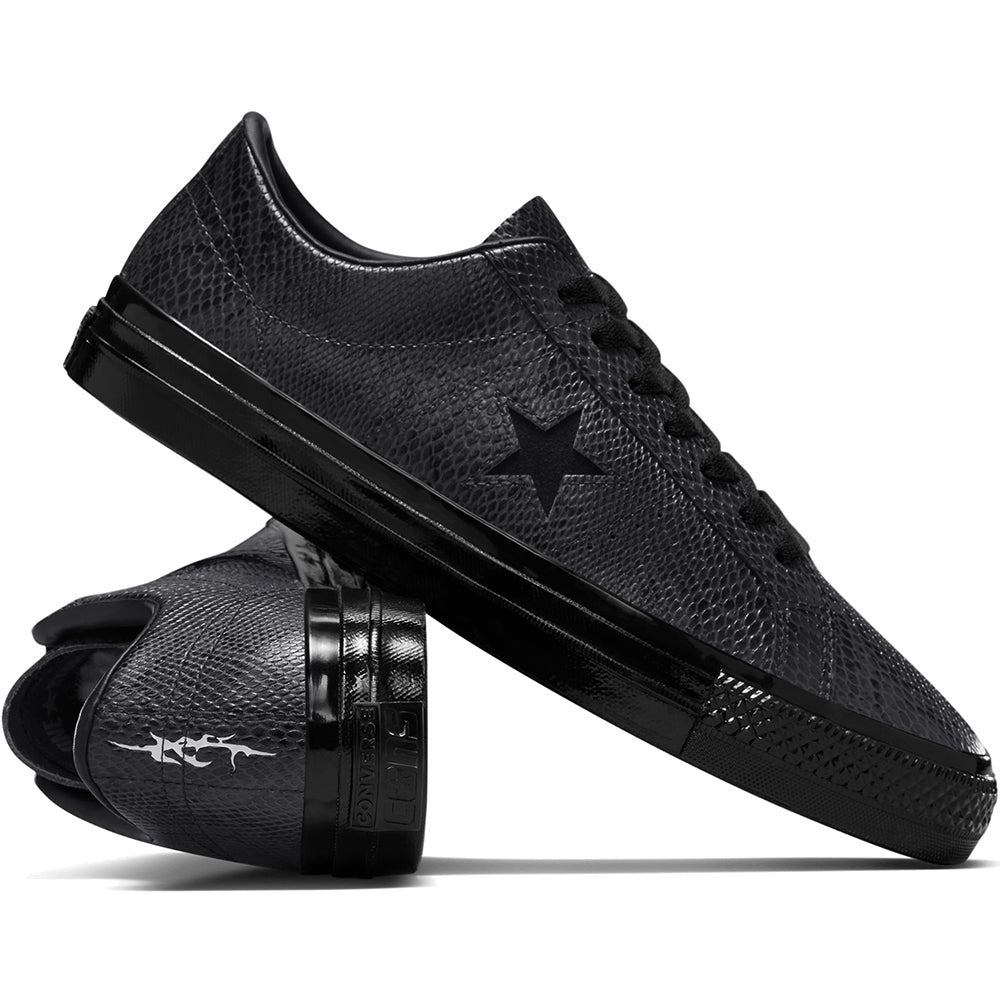 Converse CONS One Star Pro Jamie Platt Shoes Black/Black/White
