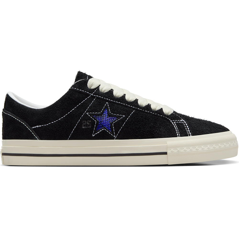 Converse CONS x Quartersnacks One Star Pro Shoes Black/Egret/Hyper Blue