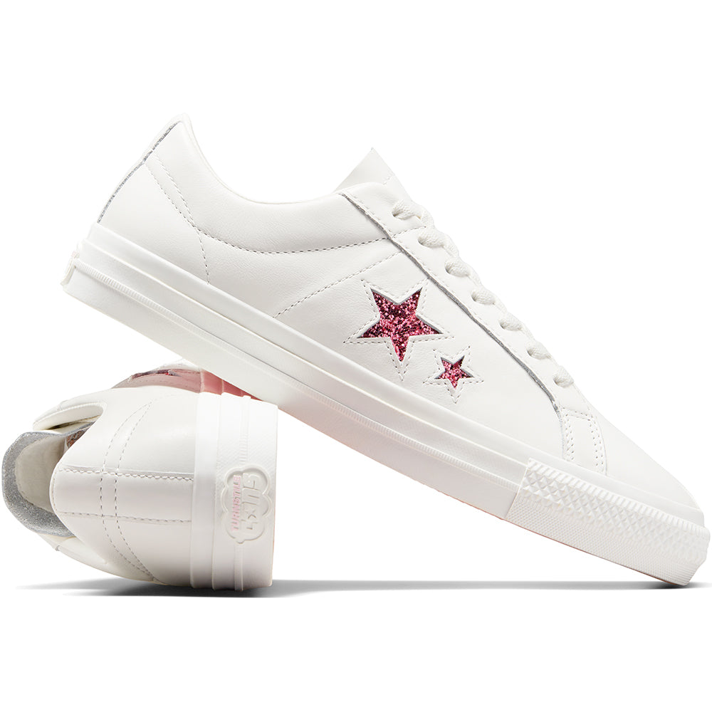 Converse CONS x Turnstile One Star Pro Ox Shoes White/Pink/White