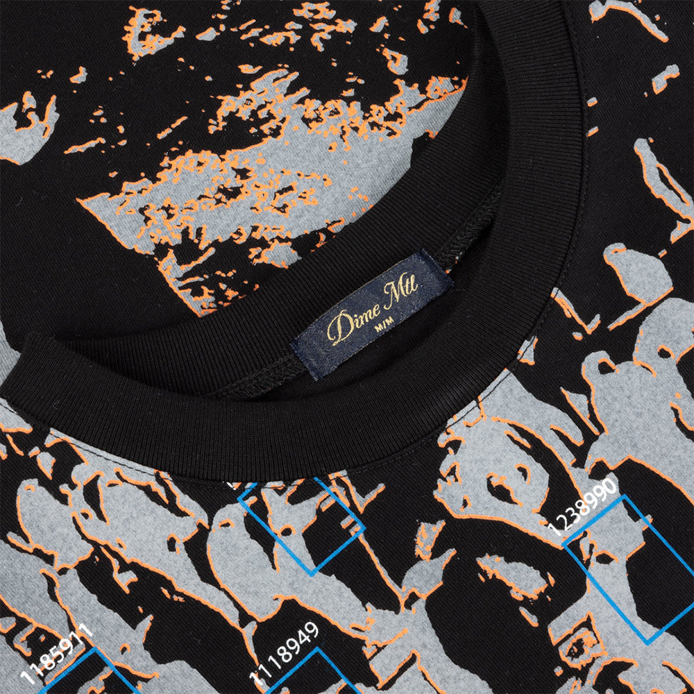 Dime MTL CCTV T-Shirt Black