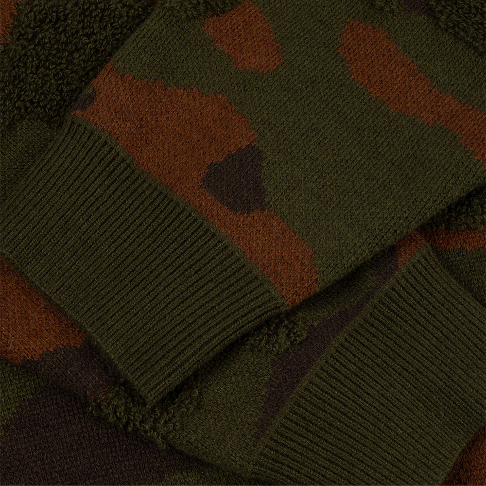 Dime MTL Camo Chenille Knit Woodland